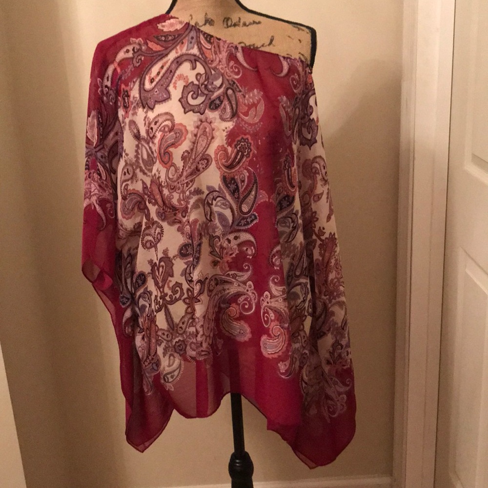 Paisley Cape Top